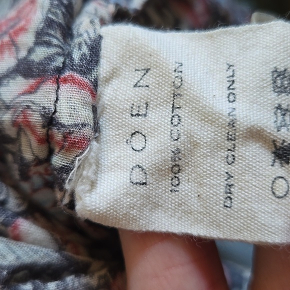 DOEN The Jane Blouse in Wildberry Thicket - Sz S - Picture 5 of 6